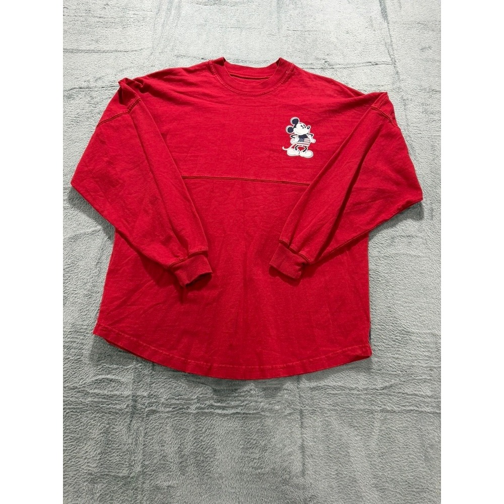Disney‎ Parks Spirit Jersey Mickey Mouse Red 2018 AAU Nationals USA Mens Small